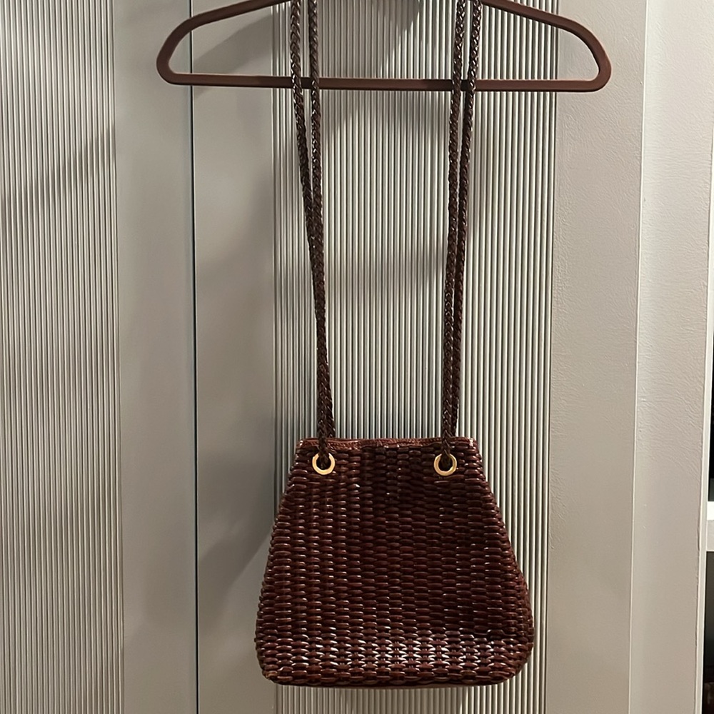 Cee Klein Woven Leather Crossbody Bag - Picture 2 of 13